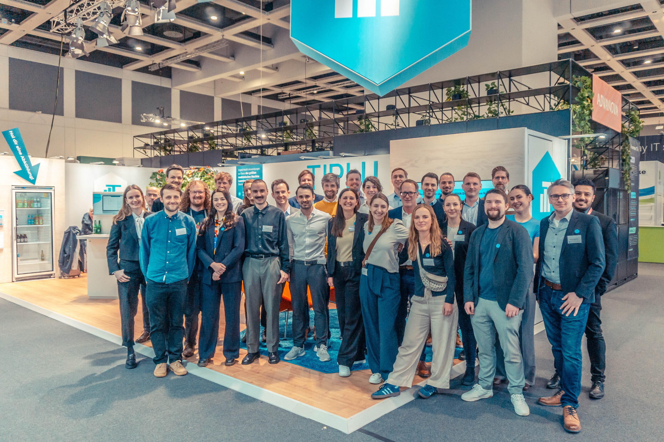 Tiplu-Team auf der DMEA