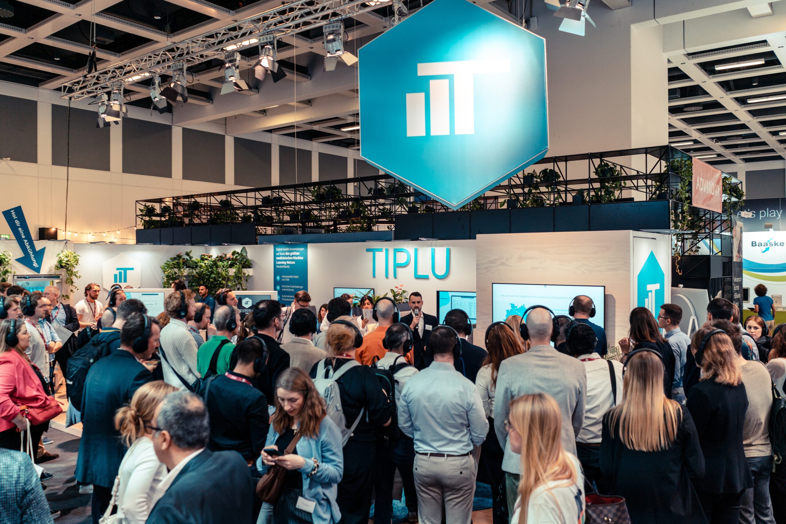 Standvortrag bei Tiplu auf der DMEA